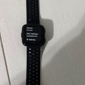 Fitbit Charcoal Gray Smartwatch